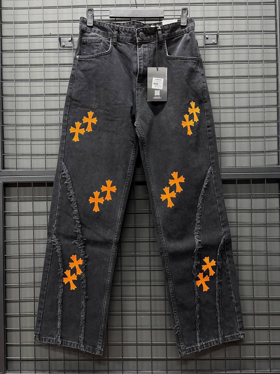 Джинси 2Y Premium Chrome Hearts Black 32