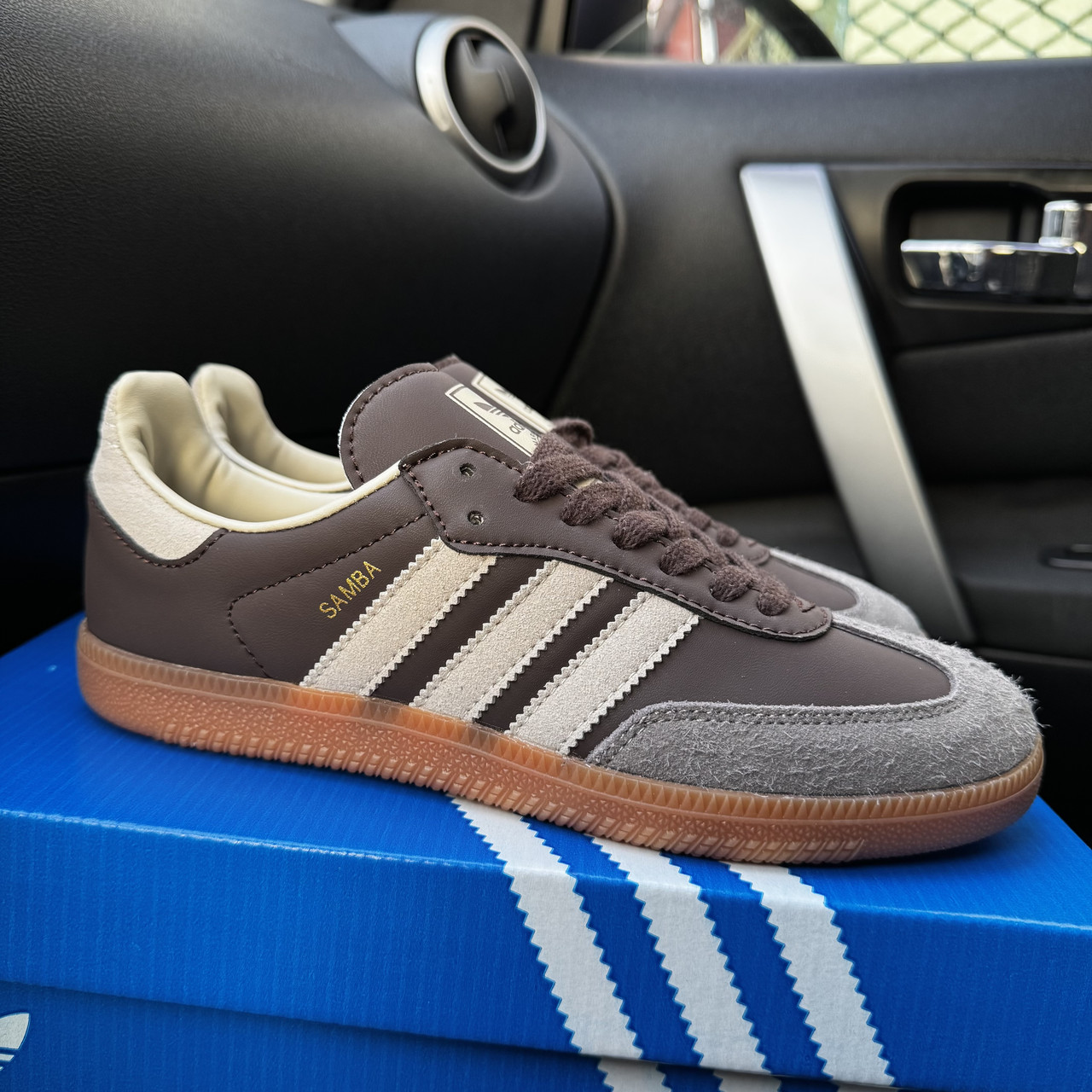 Adidas Samba brown grey 37