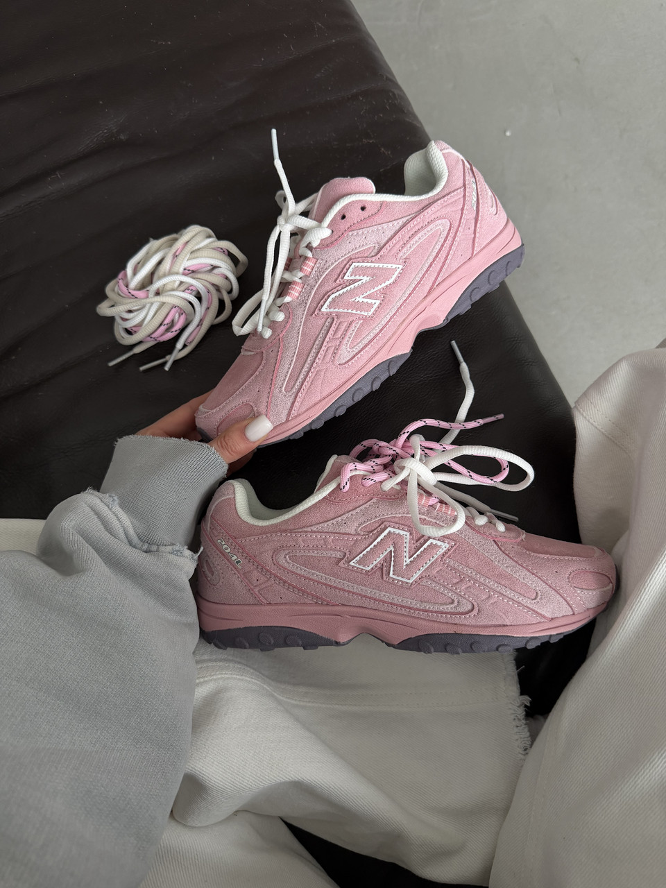NEW BALANCE 204L | PINK SUEDE premium 36