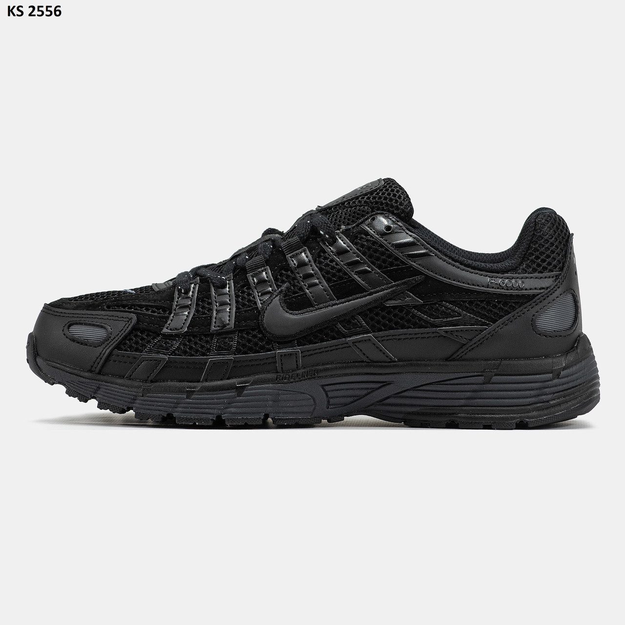 Кросівки Nike P-6000 Total Black (чорні) 41
