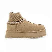 Ugg Tasman Platform Sock Beige v2, фото 3