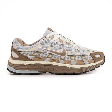 Nike P-6000 Beige White 37, фото 1