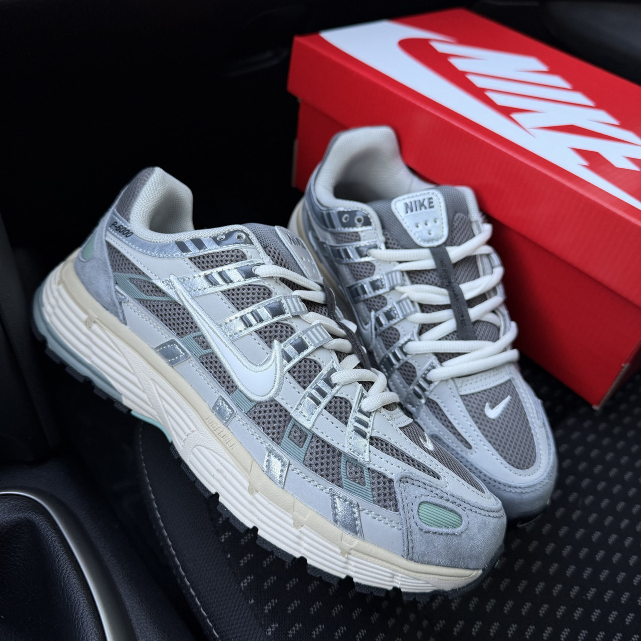 Nike P-6000 Grey Green 37