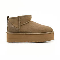 Ugg Classic Ultra Mini Platform XL Beige-Brown 38, фото 3