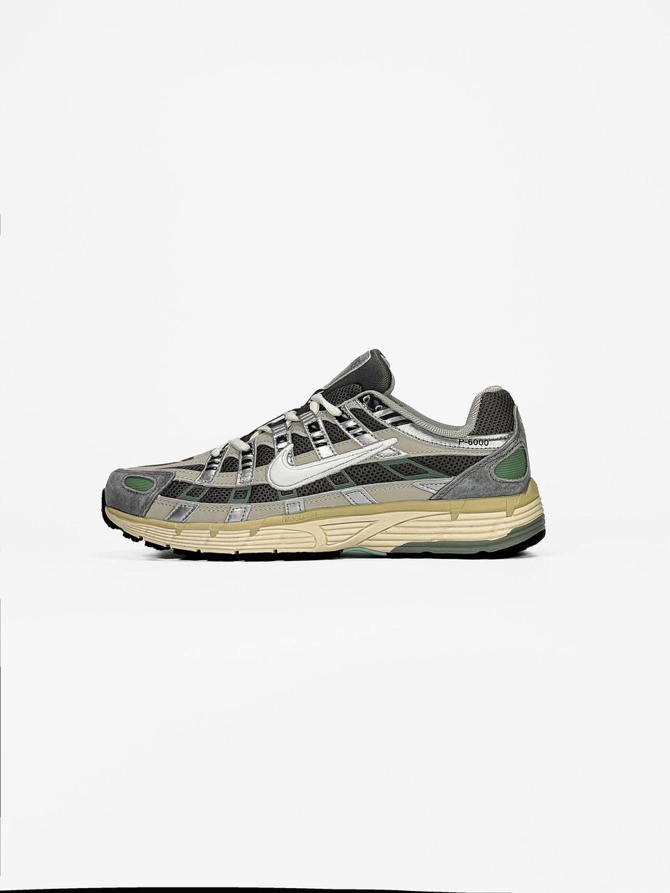 Nike P-6000 Grey/Beige/Green 36