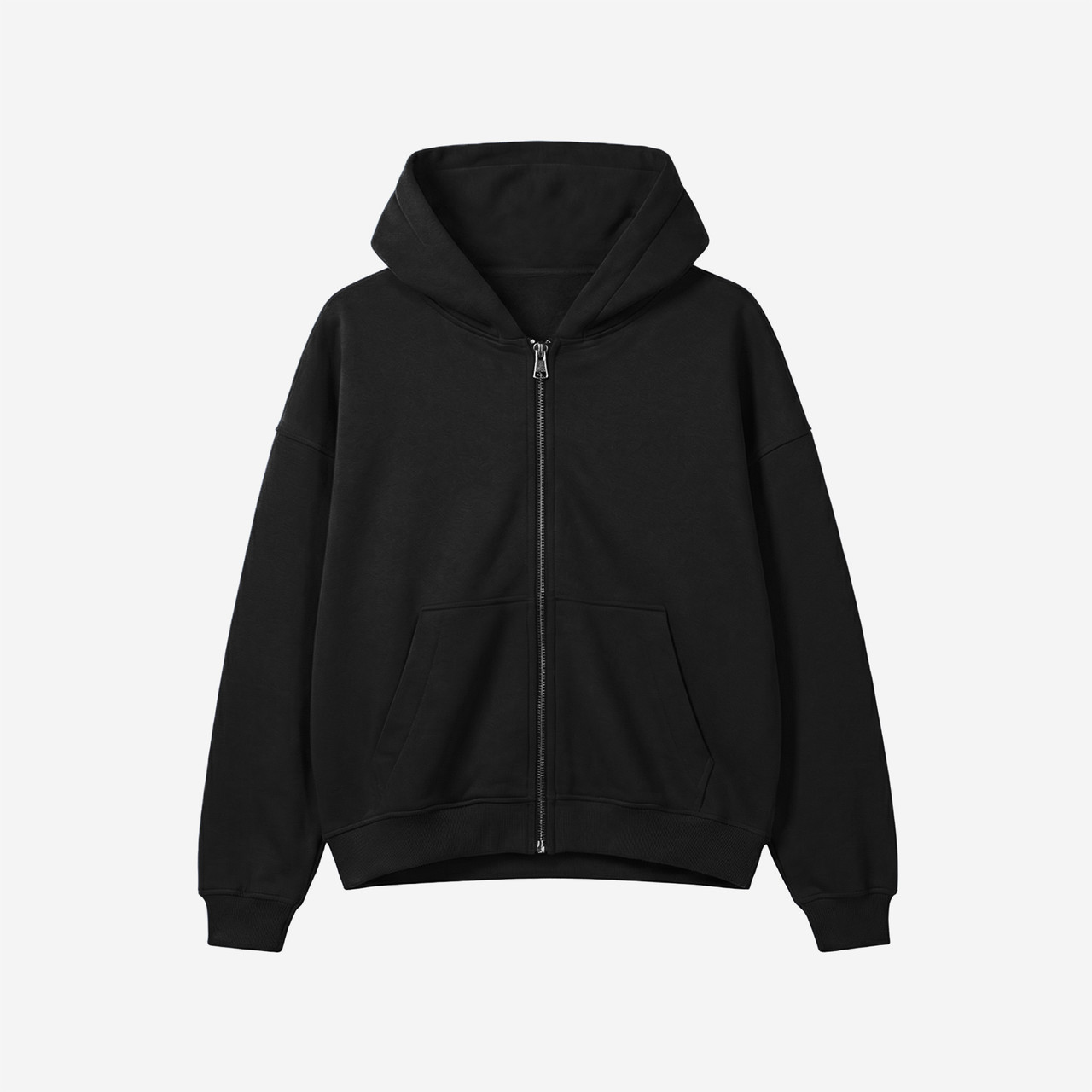 Зіп худі YARM Base oversize black XXXS