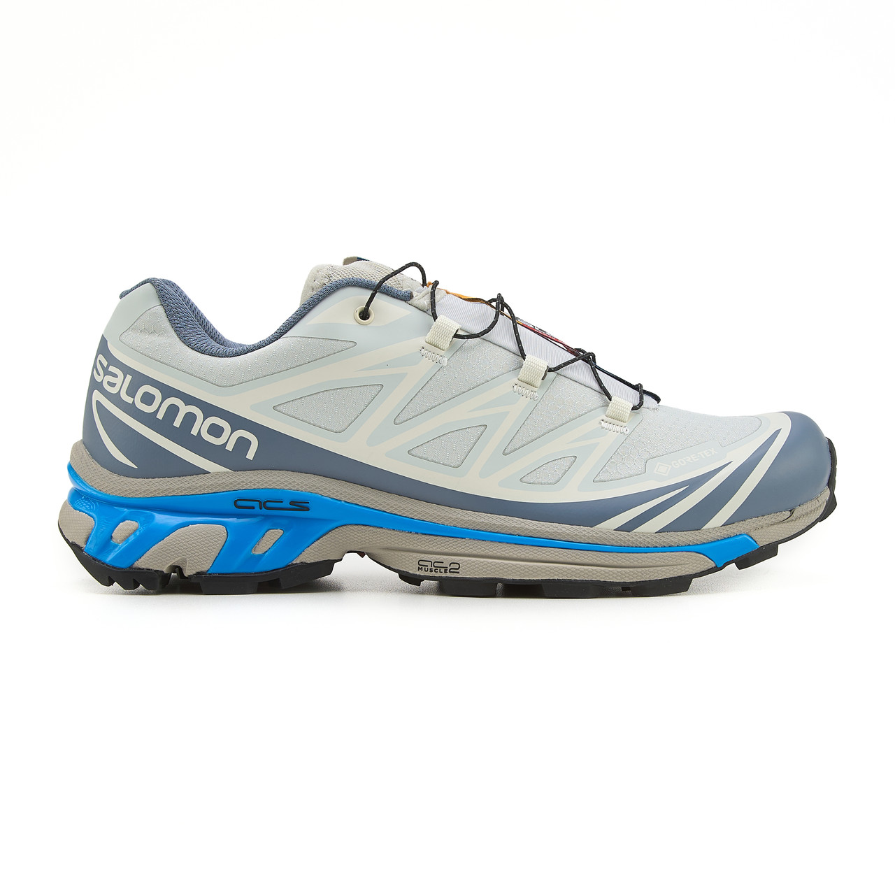 Salomon XT-6 GTX White Grey Blue 41