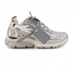 OFF-WHITE Be Right Back White Silver 36