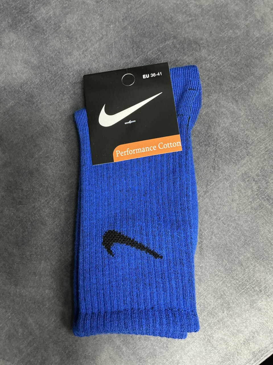 Шкарпетки Сині найк бавовна Теніска 36-40