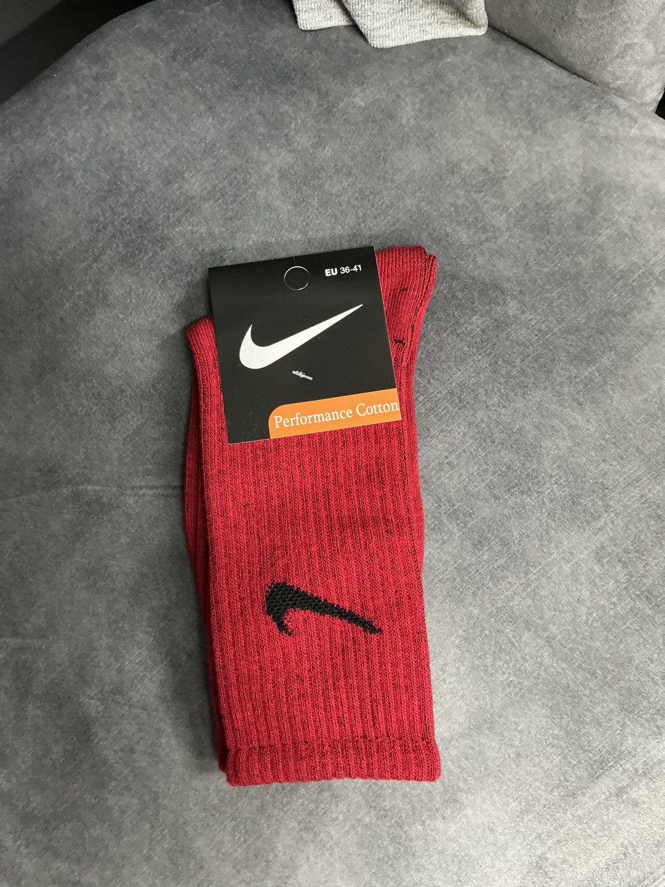 Шкарпетки червоні найк бавовна Теніска 36-40