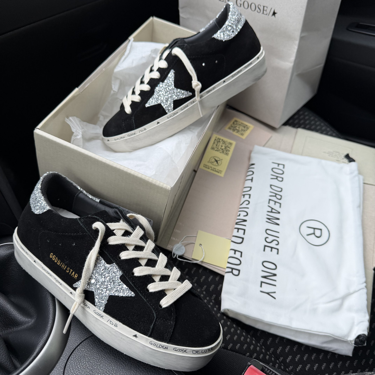 Golden Goose black white  premium📦 36