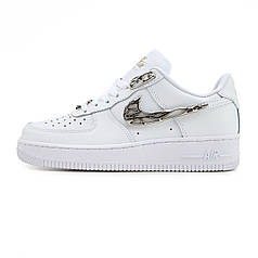 Nike Air Force 1 Low Molten Metal Silver White 39