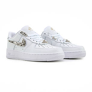 Nike Air Force 1 Low Molten Metal Silver White 39, фото 2