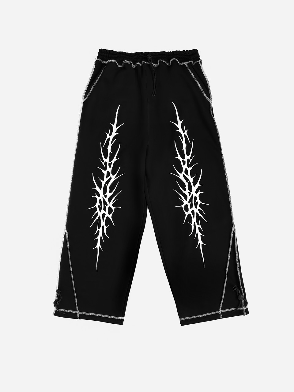 Штани Yarm Gothic, фліс, чорні XXXS