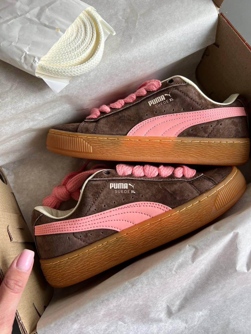 Puma Suede XL Brown/Pink