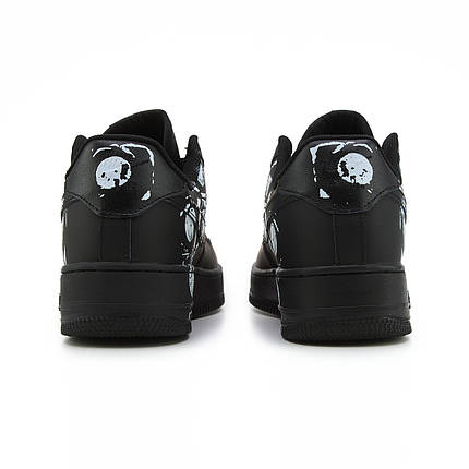 Nike Air Force 1 Low х Comme des Garçons Supreme Black 37, фото 2