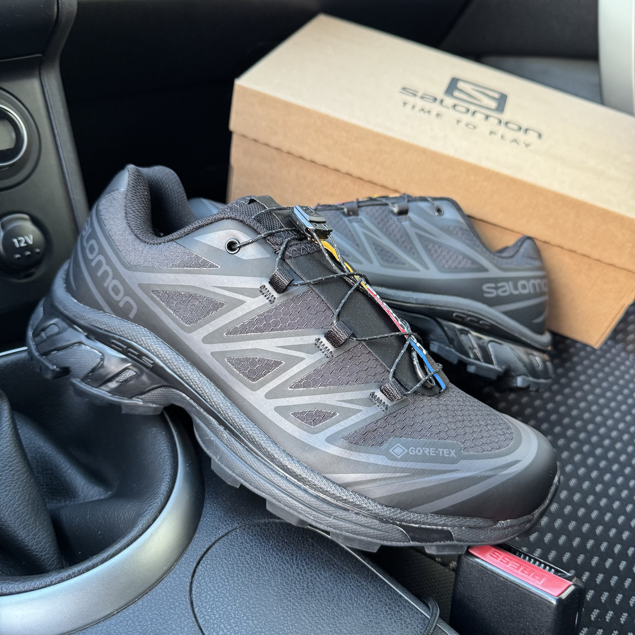Salomon XT6 black all Gore Tex premium 40