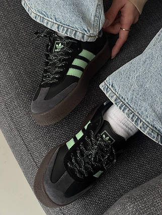 Samba Platform Black/Green 40, фото 1
