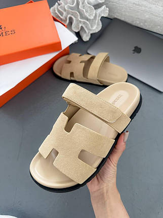 Hermes Sandals Beige 37, фото 1