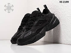 Кросівки Nike M2K Tekno Winter Black (чорні) ЗИМА