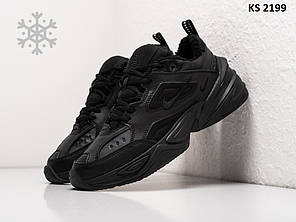 Кросівки Nike M2K Tekno Winter Black (чорні) ЗИМА, фото 1