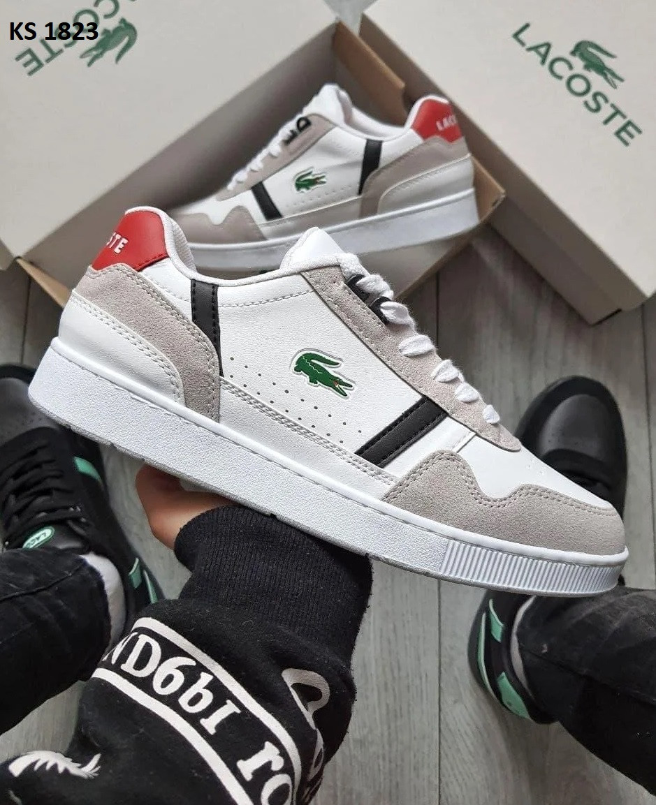 Lacostе (біло/сірі)