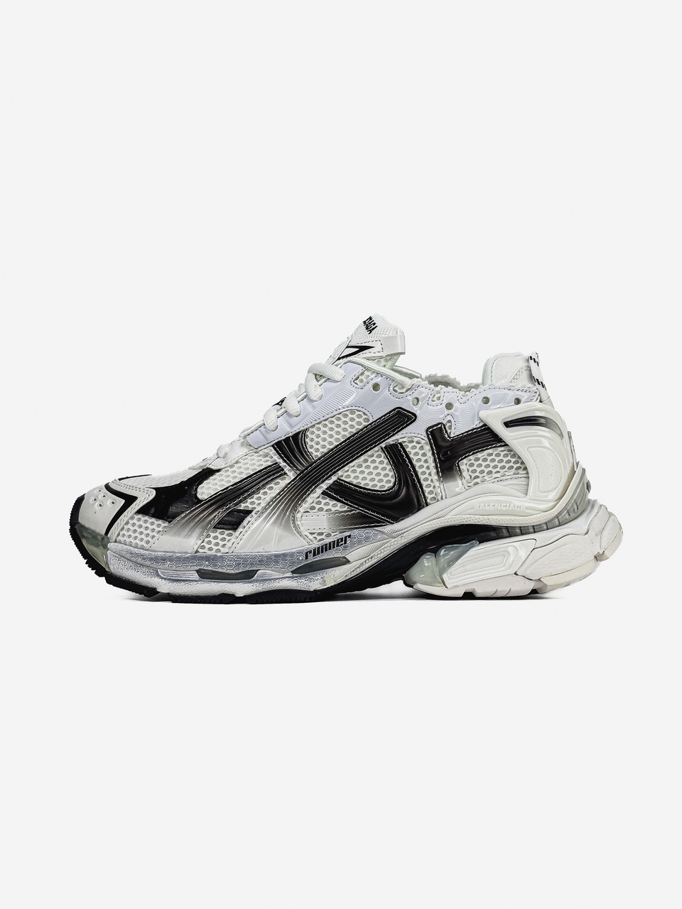 Balenciaga Runner 'Gradient - White Black' 36