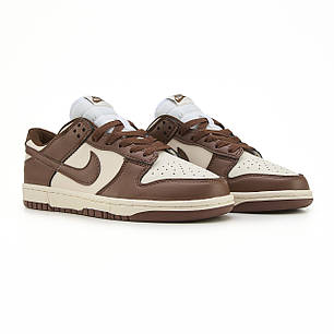 Nike Dunk Low Brown Cream White 37, фото 2