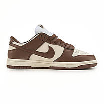Nike Dunk Low Brown Cream White 37, фото 3
