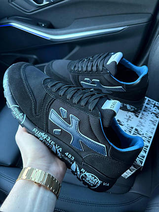 Premiata Mick Black Blue ND 41, фото 1