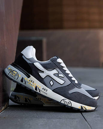 Premiata Mick Grey White ND 40, фото 1