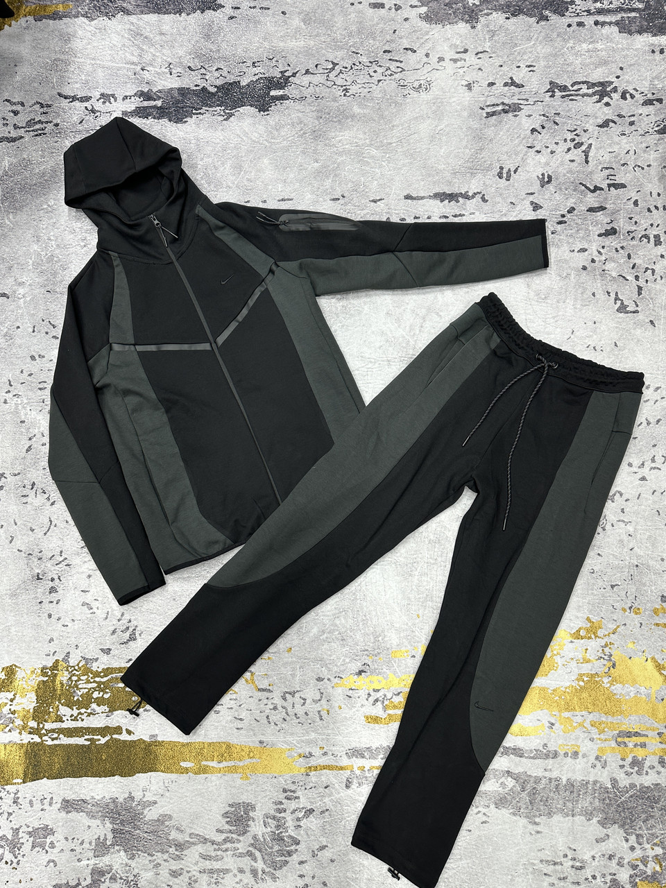 Костюм Nike Tech Fleece black-gray S