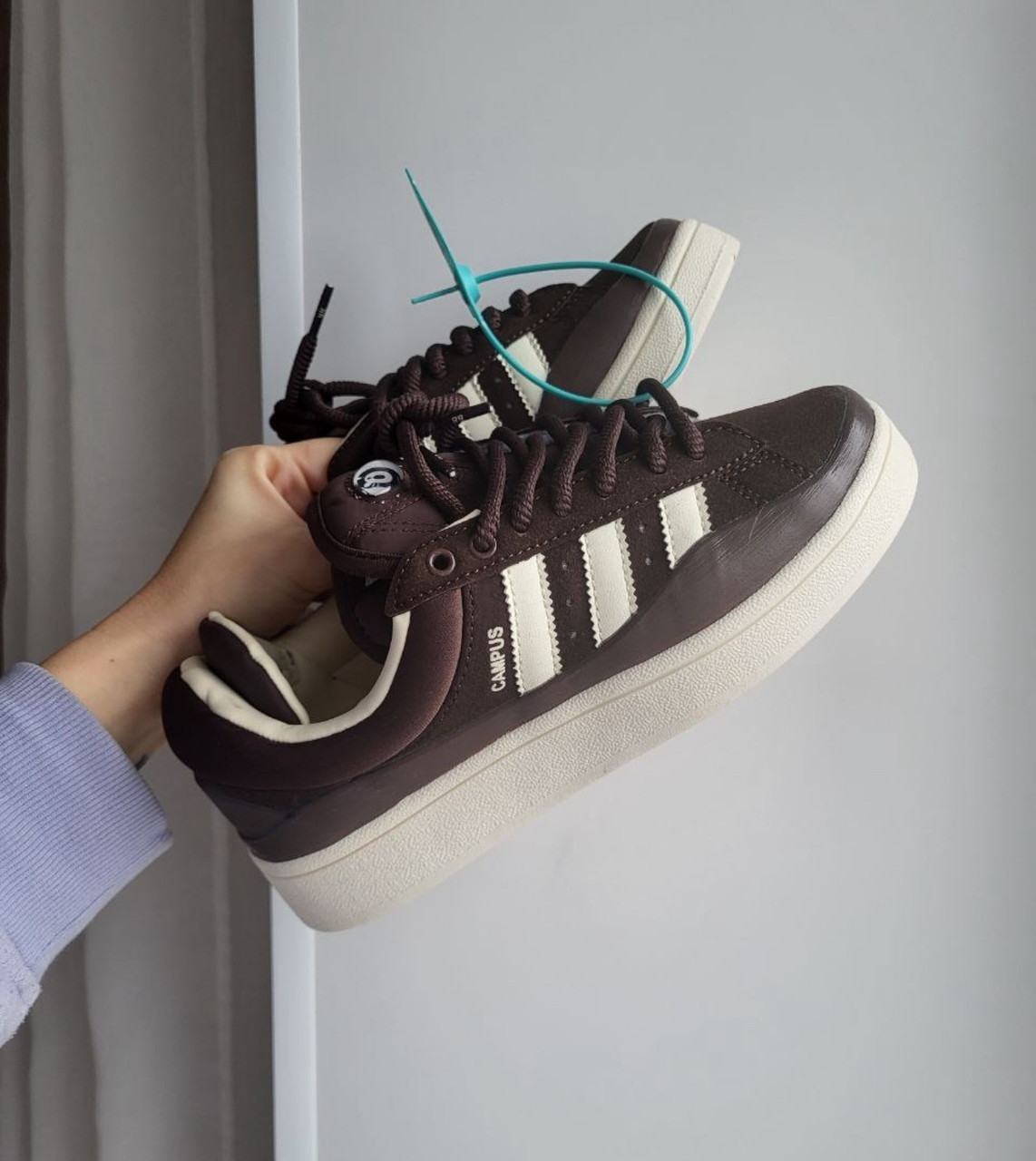 Adidas Campus x Bad Bunny Dark Brown 36