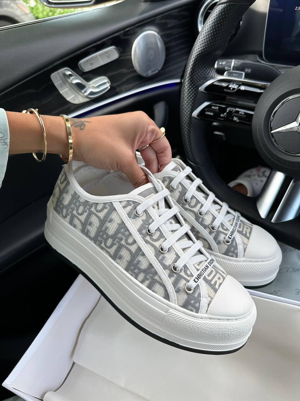 Dior Platform Grey Premium ⭐️ 38