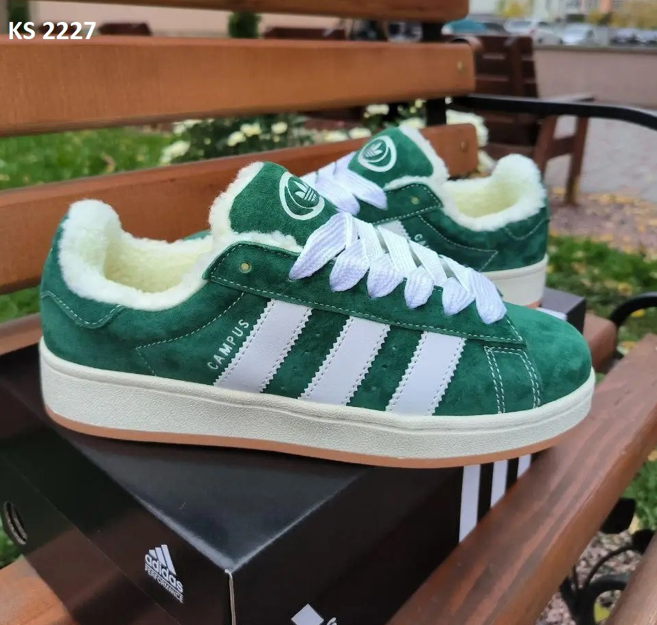 Кросівки Adidas Campus 00s Green ЗИМА (зелені) 41