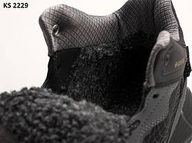 Кросівки Reebok Zig Kinetica II Edge Black Grey ЗИМА (чорно/сірі) 41, фото 3