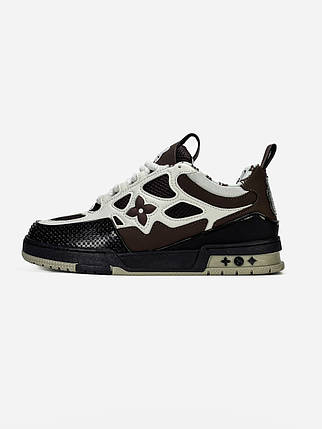 Louis Vuitton Skate Sneaker Black/Brown/White 36, фото 1