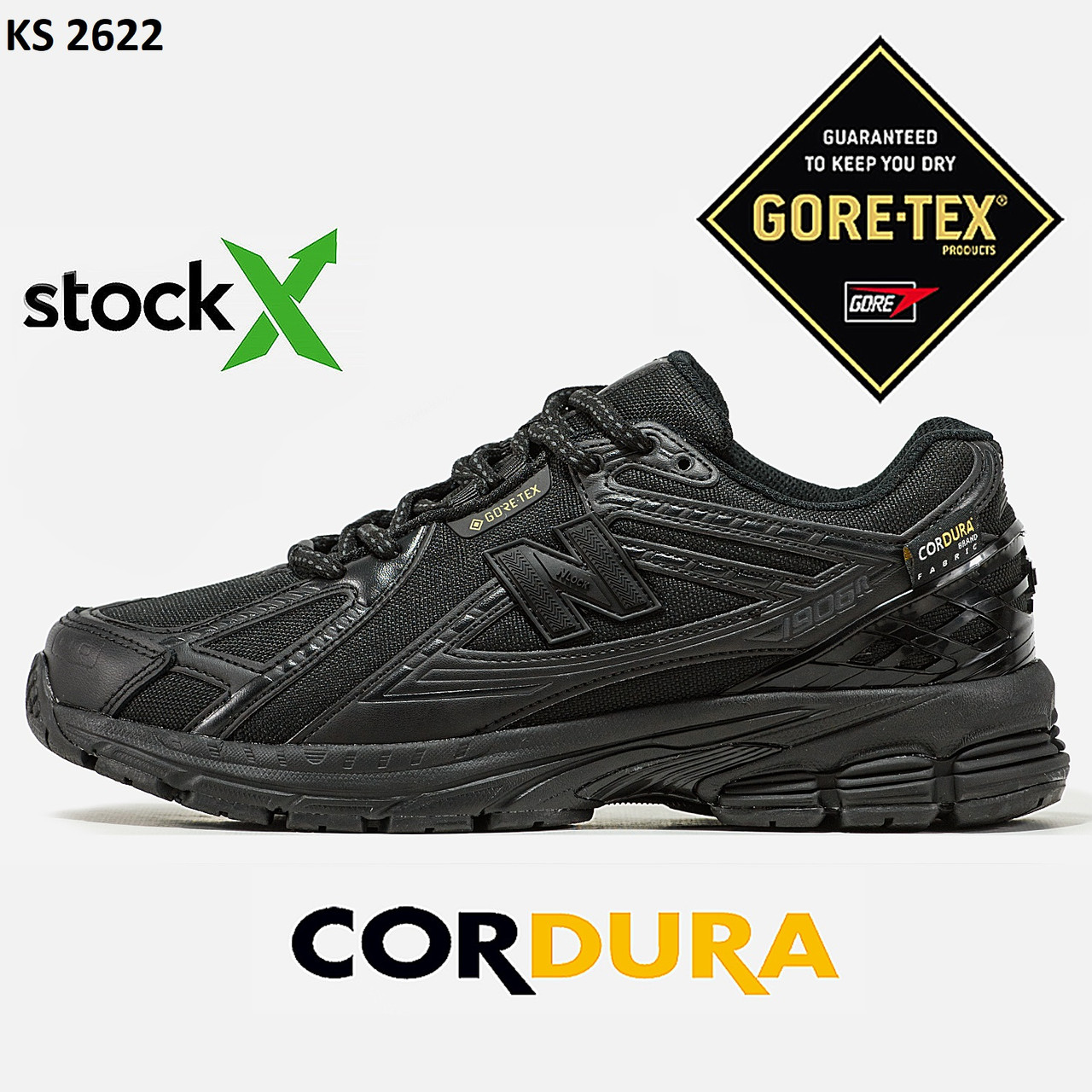 New Balance 1906R Cordura Gore-Tex Black ТЕРМО 44