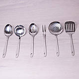 Набір кухонного приладдя Kamille KM-5233 6 предметів Кухонне приладдя з підставкою, фото 4