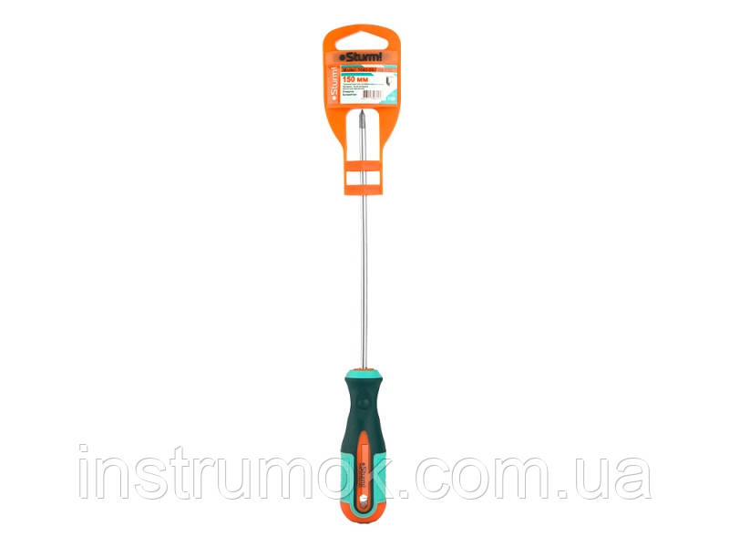 Викрутка хрестова Sturm PH4x150 мм, магн. 1040-09-PH4-150
