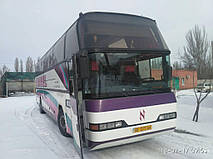 Zamena perednego nizhnego stekla na Neoplan 116