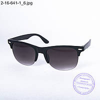 Оптом солнцезащитные очки унисекс черные - 2-16-641