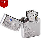 Запальничка zippo 28809 Armor Nautical Waves HP Chr, фото 2