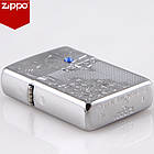 Запальничка zippo 28809 Armor Nautical Waves HP Chr, фото 3