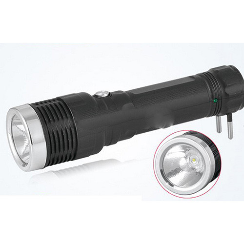 Фонарик YJ-221 аккумул., 16*4 см, 1 LED, 1W - фото 1 - id-p498494692