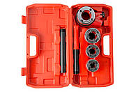 Набір плашок Intertool 3/4 "x 1/2" x 1 "x 1-1 / 4" (4 шт.), фото 6