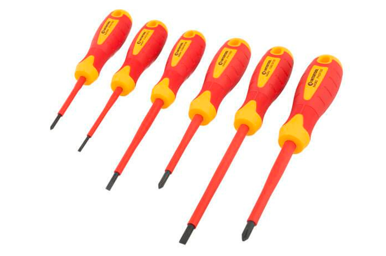 Набір викруток Intertool діелектричних Storm (6 шт.), фото 1