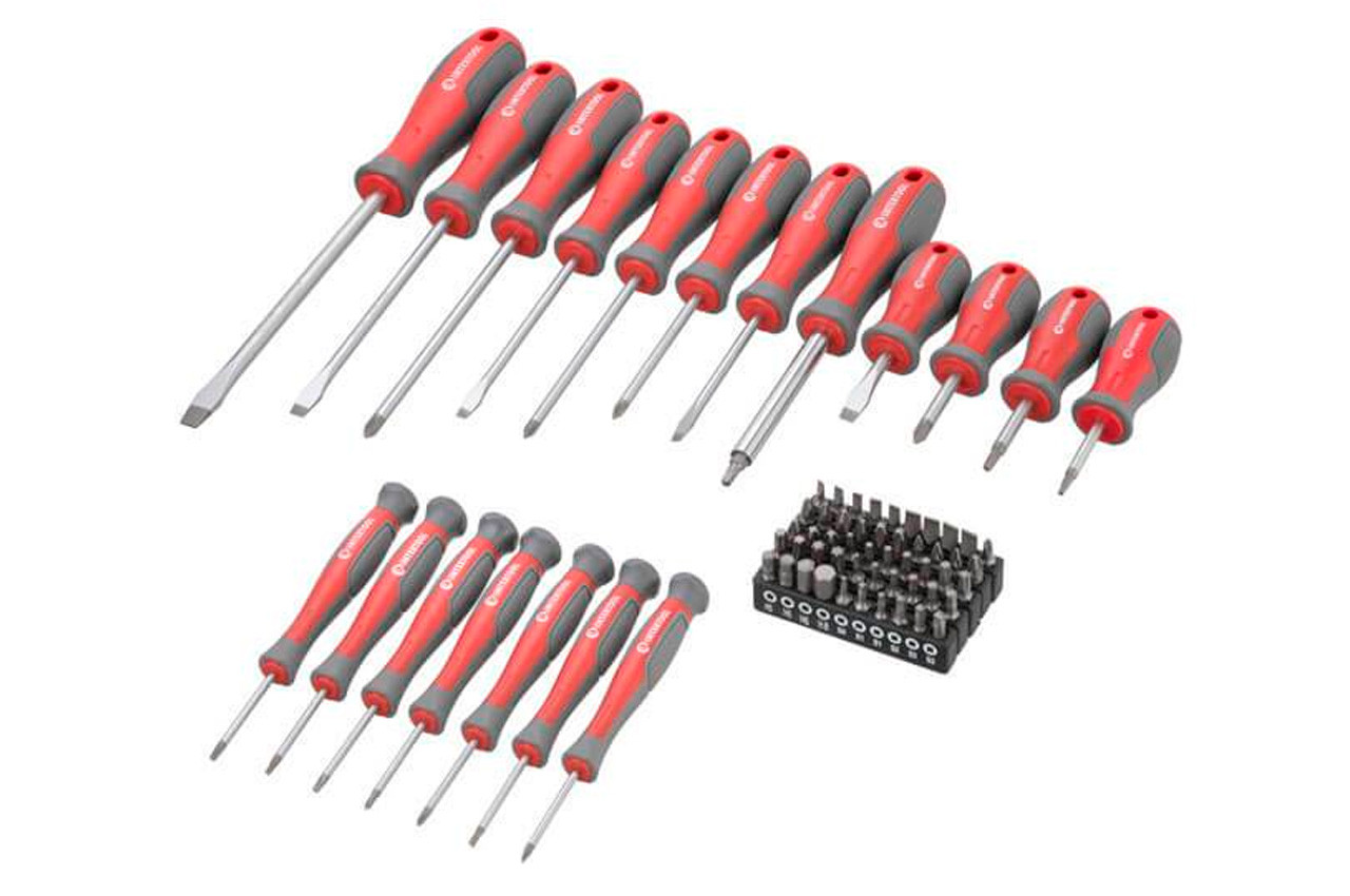 Набір викруток Intertool – PH x SL x S x T з бітами 70 од., фото 1