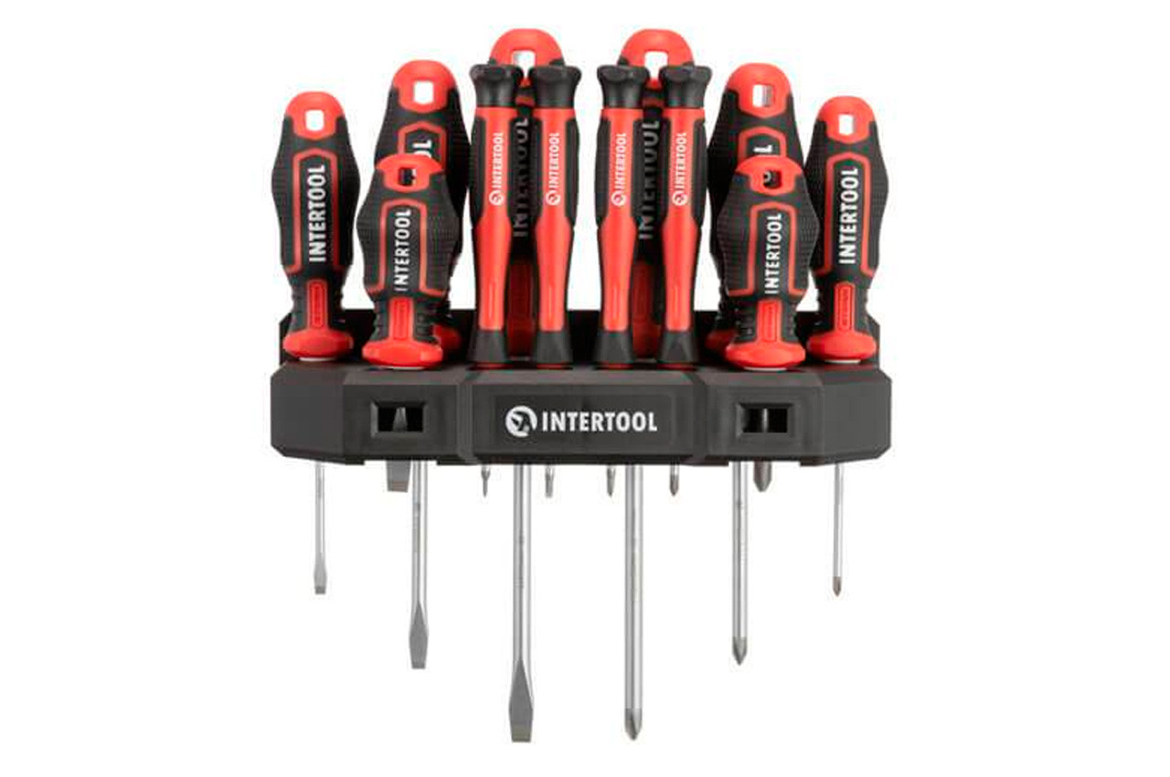 Набір викруток Intertool PH x SL Storm (12 шт.), фото 1