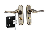 Ручка на планці з корпусом FZB ВК-71001 АВ (бронза), фото 2